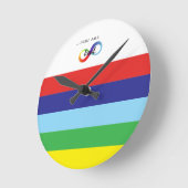 Infinity LGBTQ+ Pride Tote Bag Ronde Klok (Hoek)