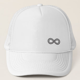 Infinity Logo - White Trucker Hat Trucker Pet