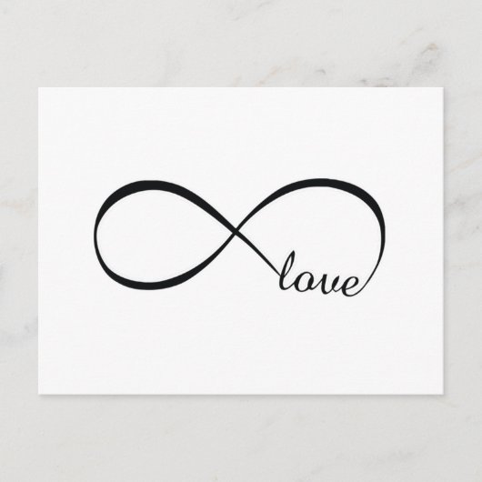 Infinity Love Briefkaart (Voorkant)