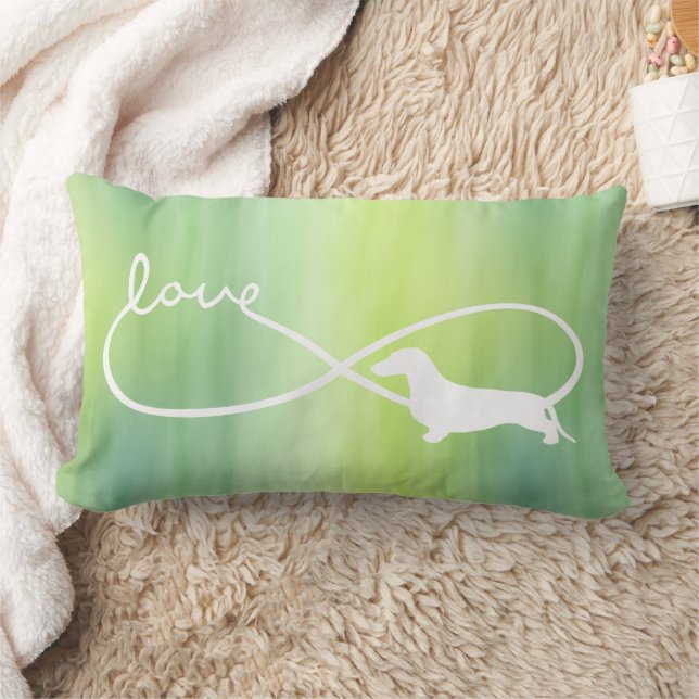 Infinity Love Lemniscate Korthaar Teckel 2 Kussen (Deken)
