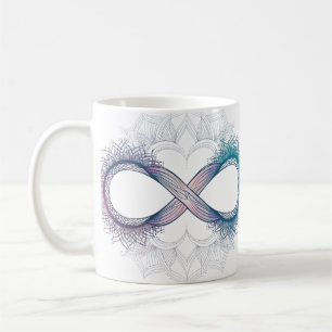 Infinity Love Mandala Classic Mok – Tijdloos Symbo