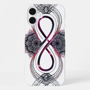 Infinity Love Mandala iPhone 16 Plus Hoesje – Mode