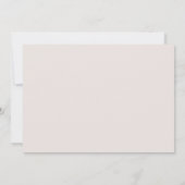 Infinity Love Monogram Calendar White Blush Save The Date (Achterkant)