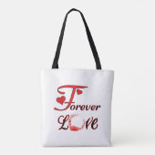 Infinity Love Tote Bag (Achterkant)