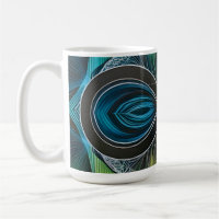 Infinity Mandala African Tribal Mask Abstract