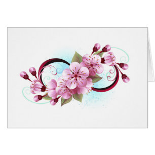 Infinity met Sakura Blossom Flowers