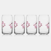 Infinity met Sakura Blossom Flowers Blikvorm Glas (Rechts)