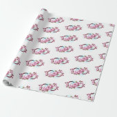 Infinity met Sakura Blossom Flowers Cadeaupapier (Uitgerold)