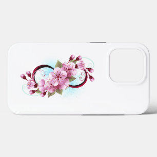 Infinity met Sakura Blossom Flowers Case-Mate iPhone Case