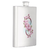 Infinity met Sakura Blossom Flowers Flacon (Rechts)
