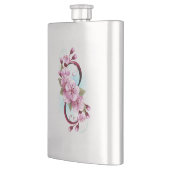 Infinity met Sakura Blossom Flowers Flacon (Links)