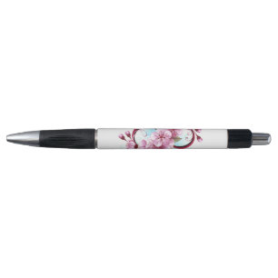 Infinity met Sakura Blossom Flowers Pen