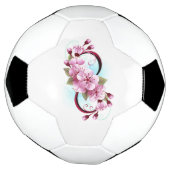 Infinity met Sakura Blossom Flowers Voetbal (Gedraaid)
