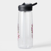Infinity met Sakura Blossom Flowers Waterfles (Links)