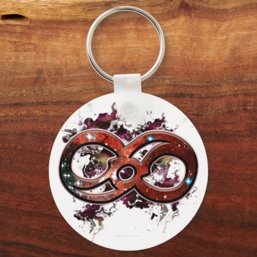 Infinity Nebula Sleutelhanger (Voorkant)
