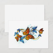 Infinity of Monarch Butterflies Aankondiging (Voorkant / Achterkant)