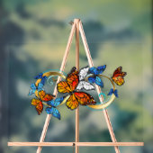 Infinity of Monarch Butterflies Acryl Bord (Neutraal)
