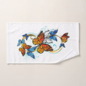 Infinity of Monarch Butterflies Bad Handdoek (Handdoek)