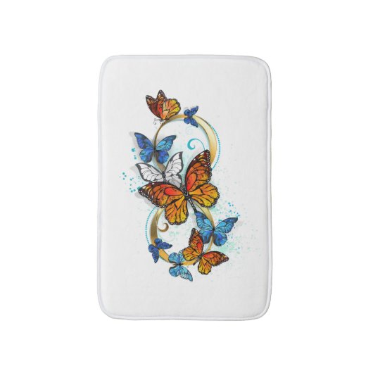 Infinity of Monarch Butterflies Badmat (Voorkant Verticaal)