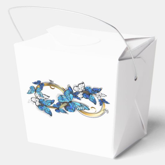 Infinity of Monarch Butterflies Bedankdoosjes (Achterkant)