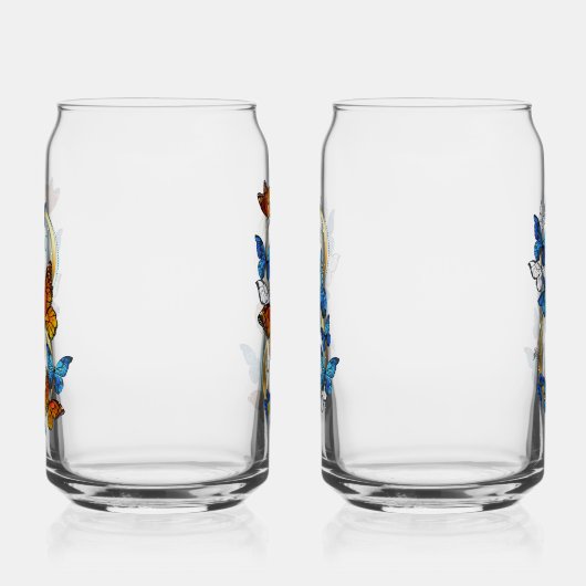 Infinity of Monarch Butterflies Blikvorm Glas (Rechts)