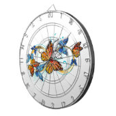 Infinity of Monarch Butterflies Dartbord (Voorkant Rechts)