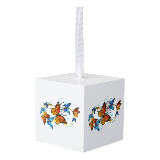 Infinity of Monarch Butterflies Decoratie (Achter hoekig)