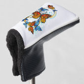 Infinity of Monarch Butterflies Golfheadcover (3/4 voorkant)