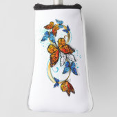 Infinity of Monarch Butterflies Golfheadcover (Draai 90)