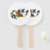 Infinity of Monarch Butterflies Handwaaier (Voorkant en achterkant)