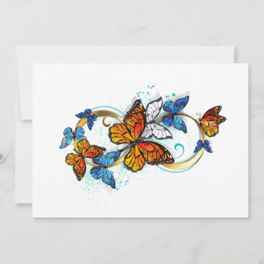 Infinity of Monarch Butterflies Kaart (Voorkant)