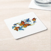 Infinity of Monarch Butterflies Kartonnen Onderzetters (Schuin)