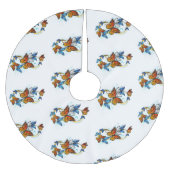 Infinity of Monarch Butterflies Kerstboom Rok (Voorkant)