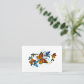 Infinity of Monarch Butterflies Klantenkaartje (Staand voorkant)