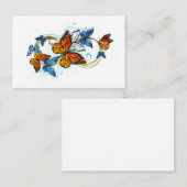 Infinity of Monarch Butterflies Kortingskaartje (Voorkant / Achterkant)