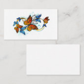 Infinity of Monarch Butterflies Kortingskaartje (Voorkant / Achterkant)