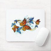 Infinity of Monarch Butterflies Muismat (Met muis)