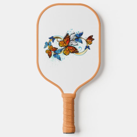 Infinity of Monarch Butterflies Pickleball Paddle (Voorkant)