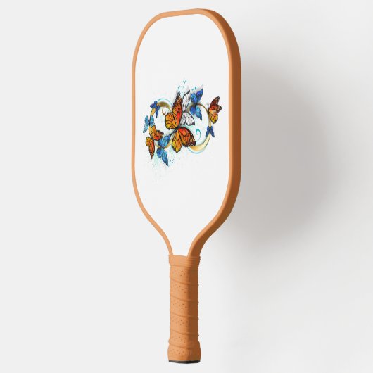 Infinity of Monarch Butterflies Pickleball Paddle (Links)