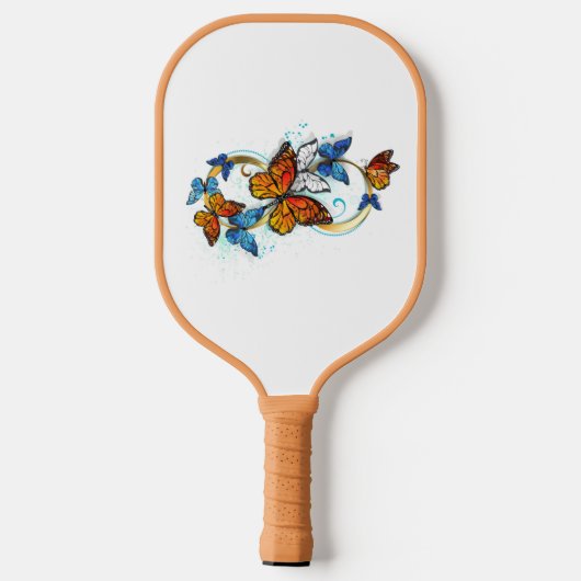 Infinity of Monarch Butterflies Pickleball Paddle (Achterkant)