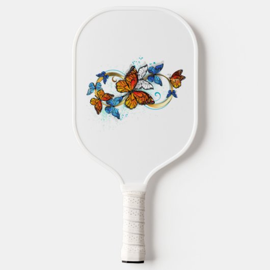 Infinity of Monarch Butterflies Pickleball Paddle (Achterkant)
