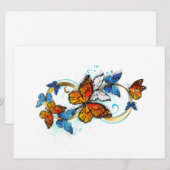 Infinity of Monarch Butterflies Programmakaart (Voorkant / Achterkant)