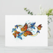 Infinity of Monarch Butterflies Programmakaart (Staand voorkant)