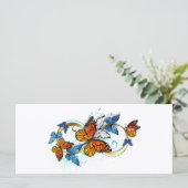 Infinity of Monarch Butterflies Programmakaart (Staand voorkant)