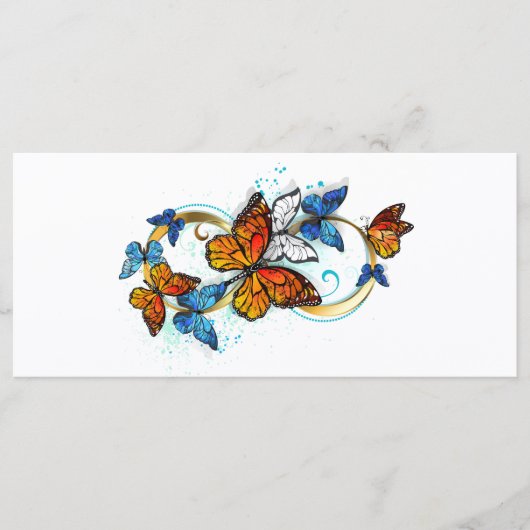 Infinity of Monarch Butterflies Programmakaart (Voorkant)