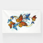 Infinity of Monarch Butterflies Spandoek (Horizontaal)