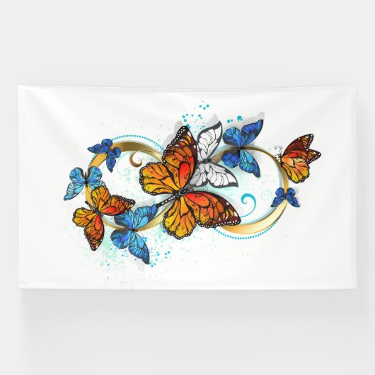 Infinity of Monarch Butterflies Spandoek (Horizontaal)
