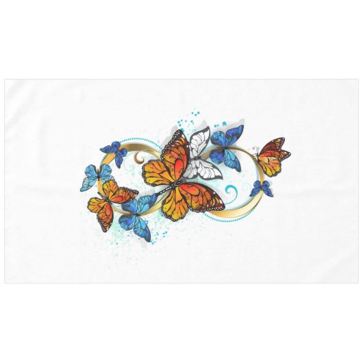 Infinity of Monarch Butterflies Tafelkleed (Voorkant (Horizontaal))