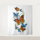 Infinity of Monarch Butterflies Wandkleed (Voorkant)