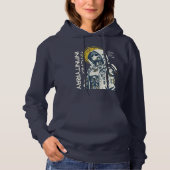 Infinity Ray – Cyberpunk Android Anime Hoodie (Voorkant)